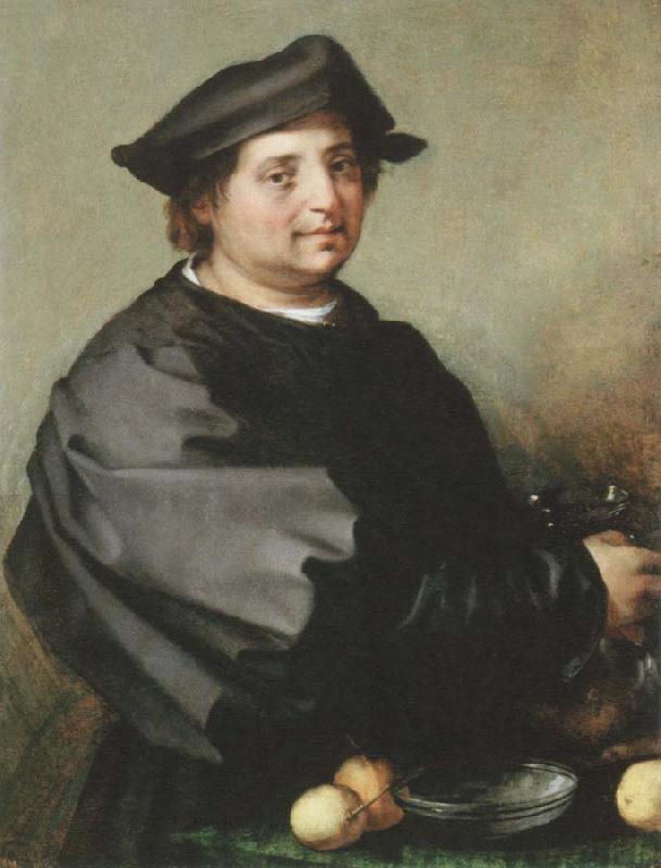 Andrea del Sarto portrait of becuccio bicchieraio oil painting image